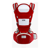 Bolsa Canguru Porta Bebê Passeio Mucca 7 Em 1 Elegance Cor Vermelho