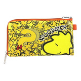 Bolsa Carteira Estojo Woodstock Snoopy * Acolchoada Peanuts