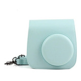 Bolsa Case Bag Em Couro Sintético Para Câmera Instax Mini 9