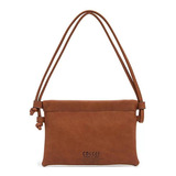 Bolsa Colcci Envelope Textura Feminina Caramelo