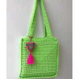 Bolsa Croche Verde Neon