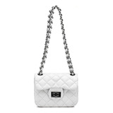 Bolsa Crossbody Transversal Feminina Matelassê Couro