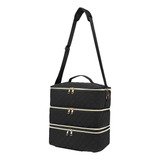 Bolsa De Armazenamento De Esmalte De Três Camadas, Suporte