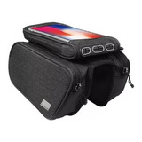 Bolsa De Celular Com Alforge P/ Quadro Bike Roswheel 1,5l