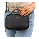 Bolsa De Couro Feminina Da Moda Blogueiras E Famosas Pequena
