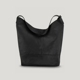 Bolsa De Couro Legítimo + Necessaire Média Bag Saco Top 
