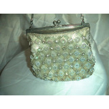 Bolsa De Mão Para Festa Pedras Vintage Antiga