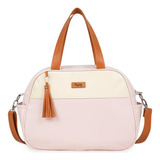 Bolsa De Maternidade Hug Grande Boston Rosa
