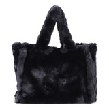 Bolsa De Ombro De Pelúcia, Moda, Outono, Inverno, Pele Sinté