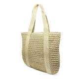 Bolsa De Palha Grande Sacola Premium Praia E Piscina