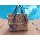 Bolsa De Palha Moda Praia Praiana By Ilhabela