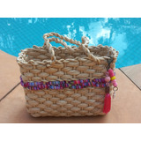 Bolsa De Palha Moda Praia Praiana By Ilhabela
