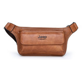 Bolsa De Peito Funcional De Couro Jeep Casual Men