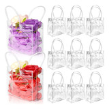 Bolsa De Presente Transparente Com Alça Para Lembranças, 10