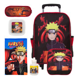 Bolsa De Rodinha Infantil Naruto Herói