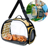 Bolsa De Transporte Pet Transparente Viagem Passeio Cão Gato