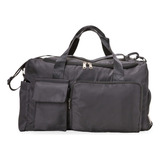 Bolsa De Viagem E Trabalho Modelo Sacola Hiper Grande Cor Preto