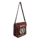 Bolsa Escolar Lateral Lona Impermeável Medicina Veterinária