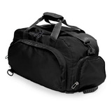 Bolsa Esportiva Esporte Viagem Com Porta Tênis Bagagem Preto