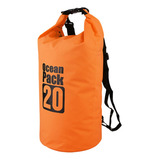 Bolsa Estanque Impermeável 20 L Laranja Camping Náutica
