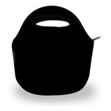 Bolsa Feminina Lancheira De Mão Isoflex Preto Isoprene 