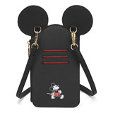 Bolsa Feminina Porta Celular Mickey Mouse