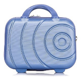 Bolsa Frasqueira Maleta Abs Feminina Alça Tiracolo Colorida
