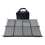 Bolsa Kit Grande Para Jóias C/ 8 Bandejas 33x22cm Completa