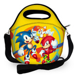 Bolsa Lancheira Térmica Escolar Sonic Personagem
