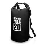 Bolsa Mala Mochila 100% Impermeável Moto Viagem 20 Litros