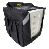 Bolsa Mochila Entrega Marmitex P/ 20 Quentinha C/ Isopor