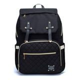 Bolsa Mochila Lequeen Dândi Smart Resistente Moderna Cinza
