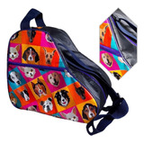 Bolsa Mochila Para Patinação Patins Quad Tradicional Inline