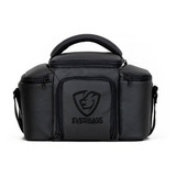 Bolsa Mochila Térmica Fitness Frasqueira Marmita Lancheira Academia Treino Dieta Multifuncional Resistente Top Everbags Preto