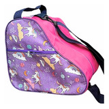  Bolsa Mochila Unicórnio C/ Detalhe Pink, Patins Quad Inline