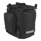 Bolsa Moto Mala De Banco 813 Expansiva Impermeável Com Capa
