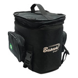 Bolsa Moto Mala De Banco Expansiva Com Capa Impermeável Pvc