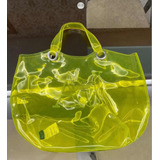 Bolsa Neon Transparente Armani Jeans