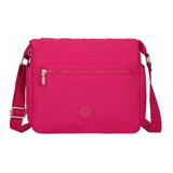 Bolsa Ombro Nylon Tactel Transversal Linda