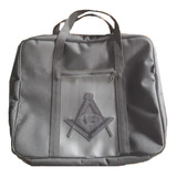 Bolsa P/ Paramentos Maçonaria, Logo Bordado, Porta Avental