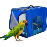 Bolsa Papagaio Transporte Calopsita Maritaca Agapornis Aves 