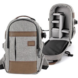 Bolsa Para Camera Fotografica Lente Alhva Optibag Média M Cor Cinza