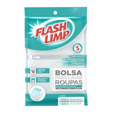 Bolsa Para Lavar Roupas Delicadas Com 3 P M G - Flash Limp