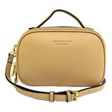 Bolsa Pequena Oval Lateral E De Mão Espaçosa Moderna De Luxo