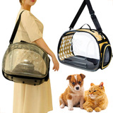 Bolsa Pet Transparente Transporte Desmontável Confortável