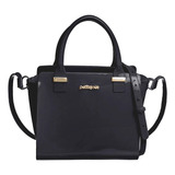 Bolsa Petie Jolie Preta Love Transversal Original Colors Bag