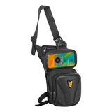 Bolsa Pochete Lateral Para Perna Motociclista Eva Novo