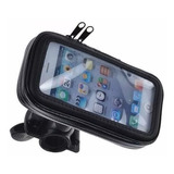 Bolsa Prova D'água Capa C/suporte P/celular Moto E Bike 6,3