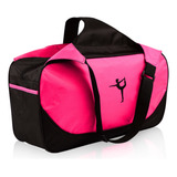 Bolsa Rosa P/ Tapete Yoga Pilates Alongamento Alça Ajustável