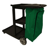 Bolsa Saco Coletora Carro Funcional Romher Bralimpia Verde